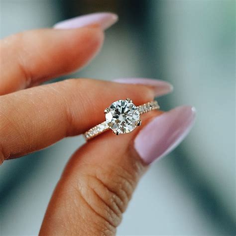 single rock engagement rings